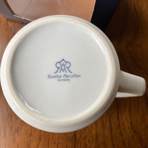 Souvenir Mug Munich Germany Reutter Porzellan Frauenkirche Cathedral Munchen - Picture 7 of 8